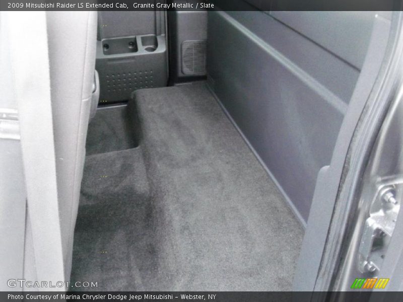 Granite Gray Metallic / Slate 2009 Mitsubishi Raider LS Extended Cab