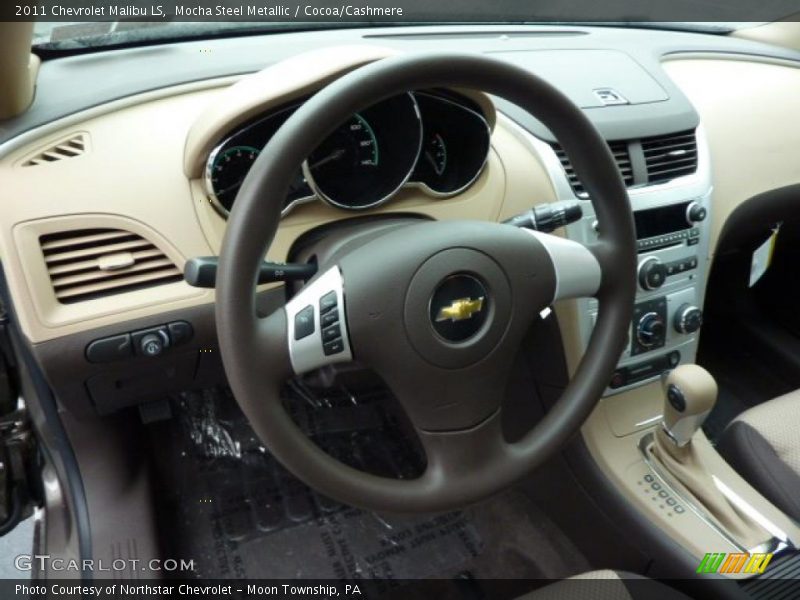 Mocha Steel Metallic / Cocoa/Cashmere 2011 Chevrolet Malibu LS