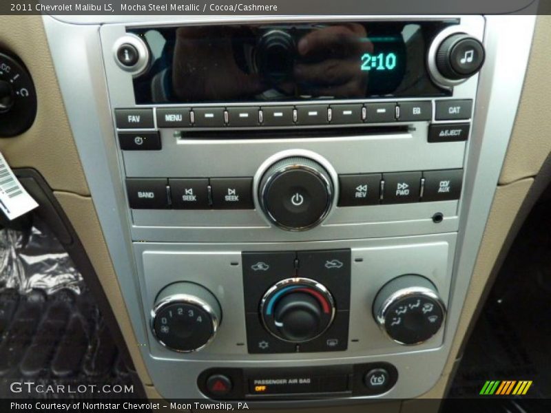 Mocha Steel Metallic / Cocoa/Cashmere 2011 Chevrolet Malibu LS