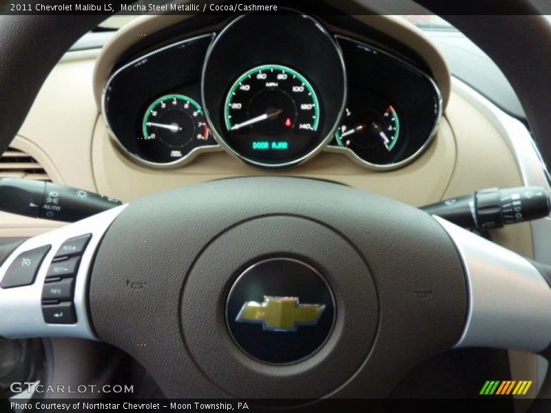 Mocha Steel Metallic / Cocoa/Cashmere 2011 Chevrolet Malibu LS