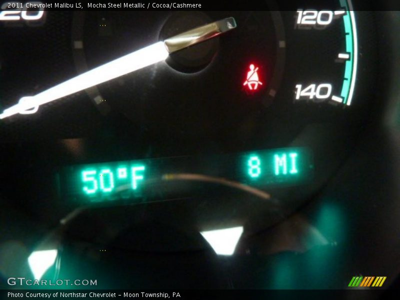 Mocha Steel Metallic / Cocoa/Cashmere 2011 Chevrolet Malibu LS