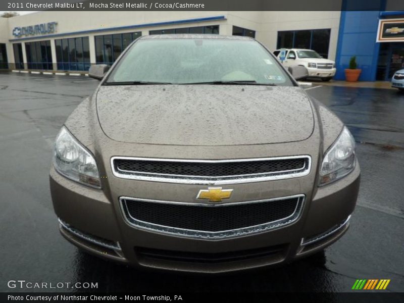 Mocha Steel Metallic / Cocoa/Cashmere 2011 Chevrolet Malibu LT