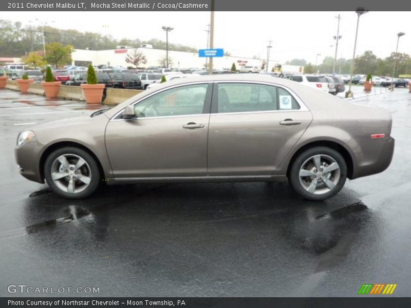 Mocha Steel Metallic / Cocoa/Cashmere 2011 Chevrolet Malibu LT