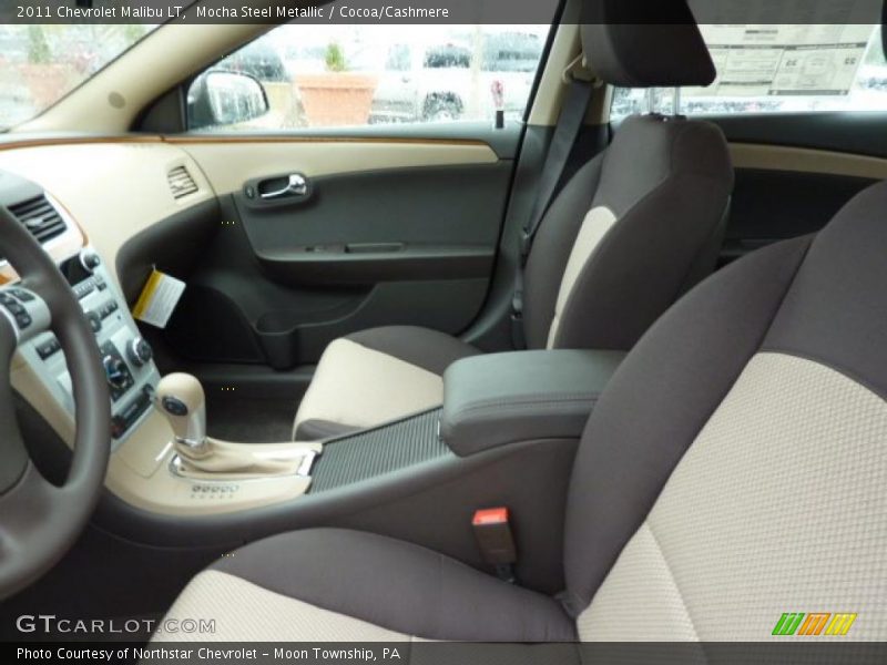 Mocha Steel Metallic / Cocoa/Cashmere 2011 Chevrolet Malibu LT
