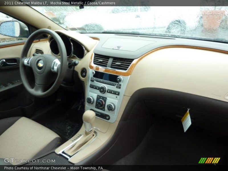 Mocha Steel Metallic / Cocoa/Cashmere 2011 Chevrolet Malibu LT