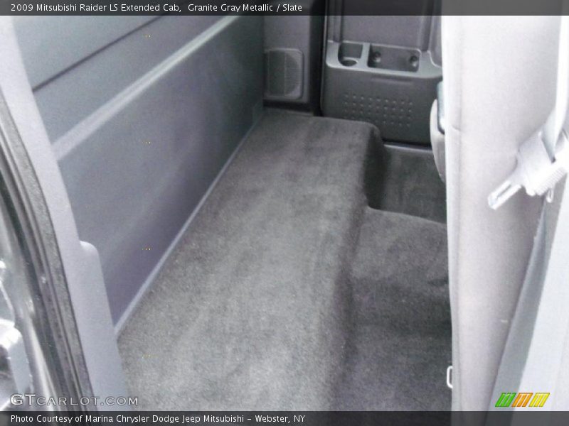 Granite Gray Metallic / Slate 2009 Mitsubishi Raider LS Extended Cab