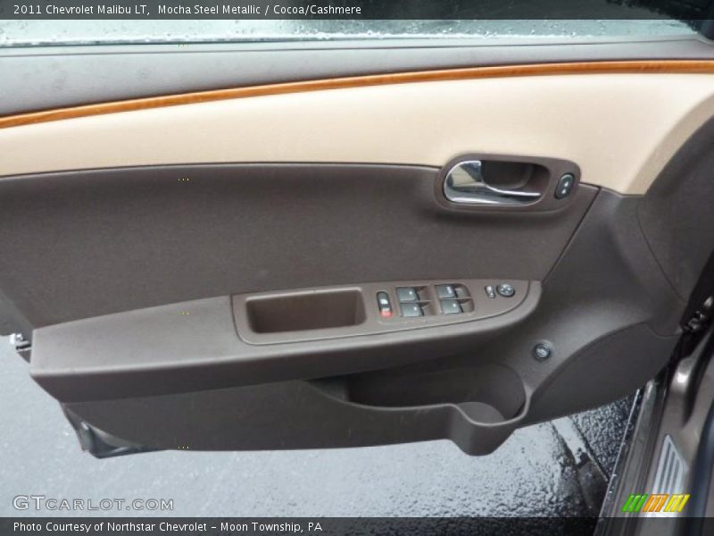 Mocha Steel Metallic / Cocoa/Cashmere 2011 Chevrolet Malibu LT