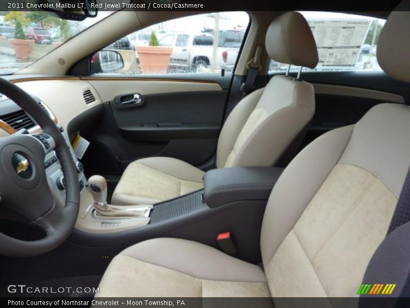 Red Jewel Tintcoat / Cocoa/Cashmere 2011 Chevrolet Malibu LT