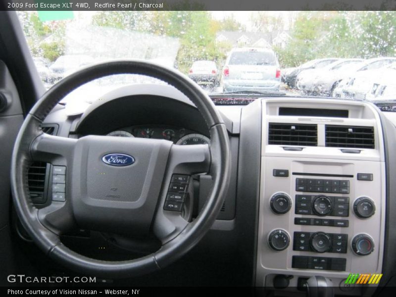 Redfire Pearl / Charcoal 2009 Ford Escape XLT 4WD