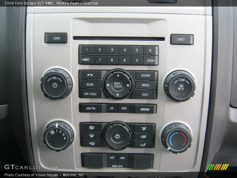 Redfire Pearl / Charcoal 2009 Ford Escape XLT 4WD