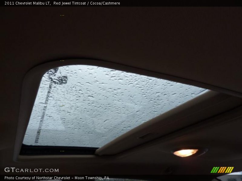 Red Jewel Tintcoat / Cocoa/Cashmere 2011 Chevrolet Malibu LT