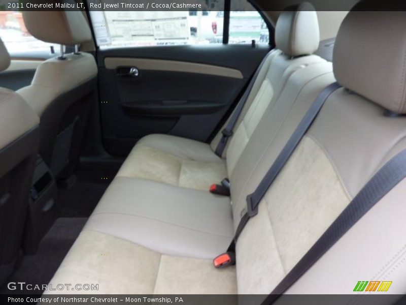 Red Jewel Tintcoat / Cocoa/Cashmere 2011 Chevrolet Malibu LT