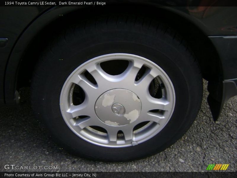 Dark Emerald Pearl / Beige 1994 Toyota Camry LE Sedan