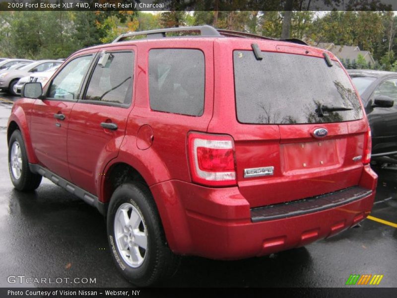 Redfire Pearl / Charcoal 2009 Ford Escape XLT 4WD