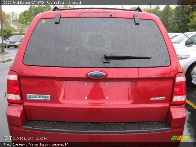 Redfire Pearl / Charcoal 2009 Ford Escape XLT 4WD