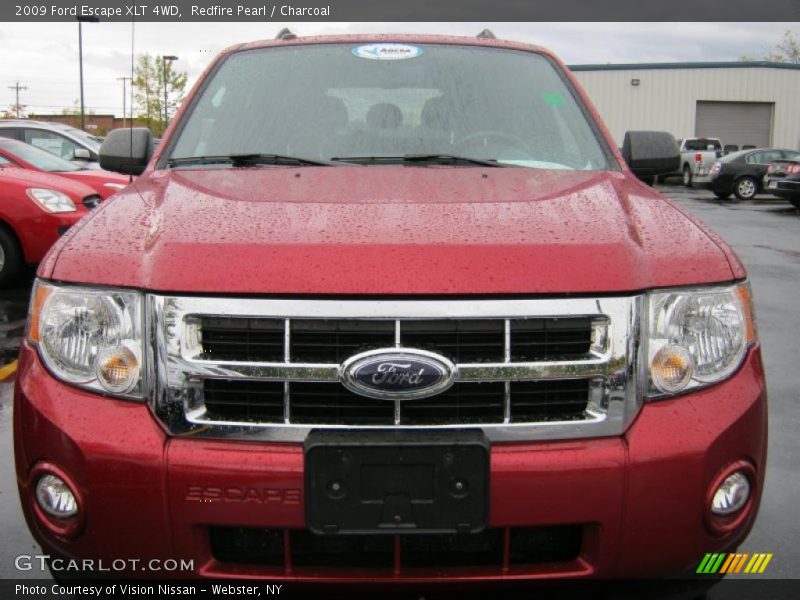 Redfire Pearl / Charcoal 2009 Ford Escape XLT 4WD