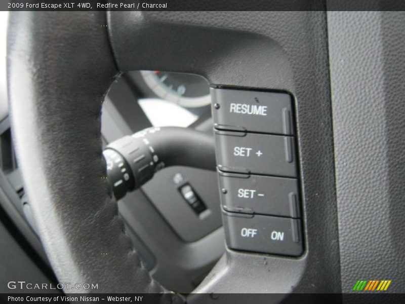 Redfire Pearl / Charcoal 2009 Ford Escape XLT 4WD