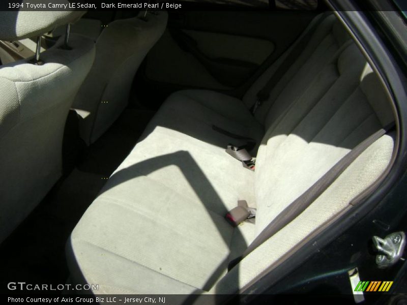 Dark Emerald Pearl / Beige 1994 Toyota Camry LE Sedan