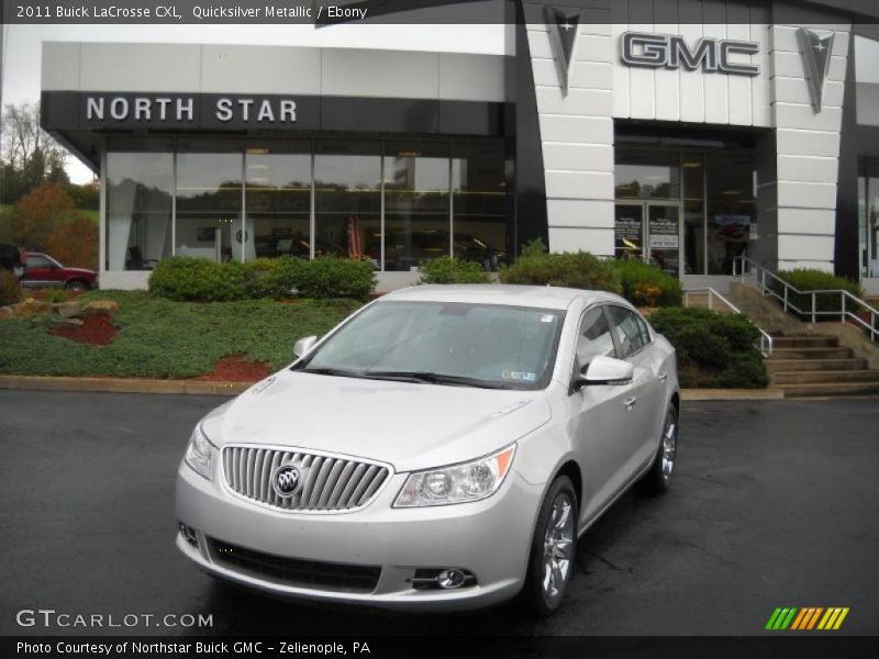 Quicksilver Metallic / Ebony 2011 Buick LaCrosse CXL