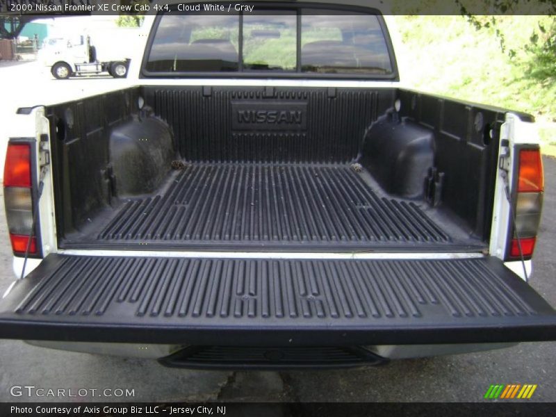 Cloud White / Gray 2000 Nissan Frontier XE Crew Cab 4x4