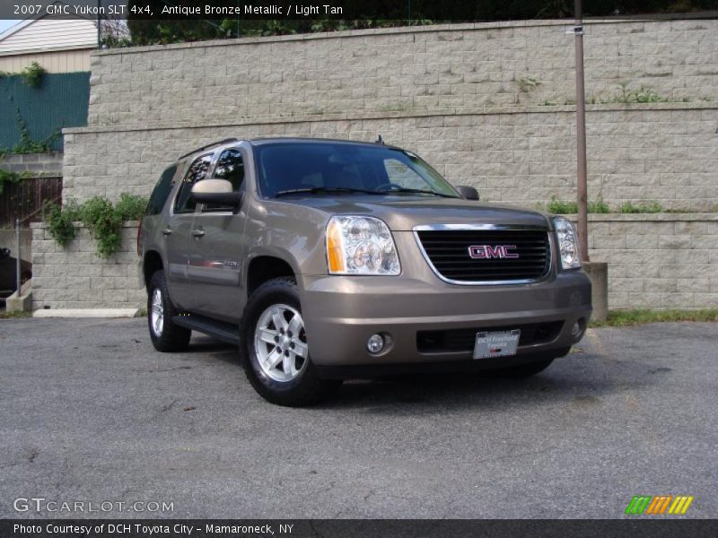 Antique Bronze Metallic / Light Tan 2007 GMC Yukon SLT 4x4