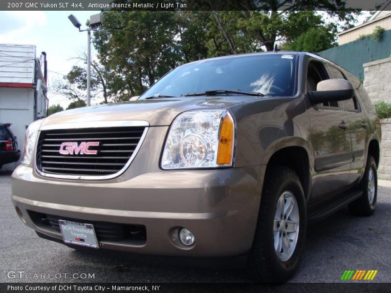 Antique Bronze Metallic / Light Tan 2007 GMC Yukon SLT 4x4
