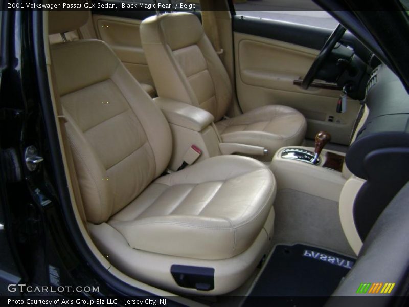 Black Magic Pearl / Beige 2001 Volkswagen Passat GLX Sedan