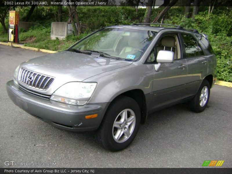 Mineral Green Opalescent / Ivory 2002 Lexus RX 300 AWD