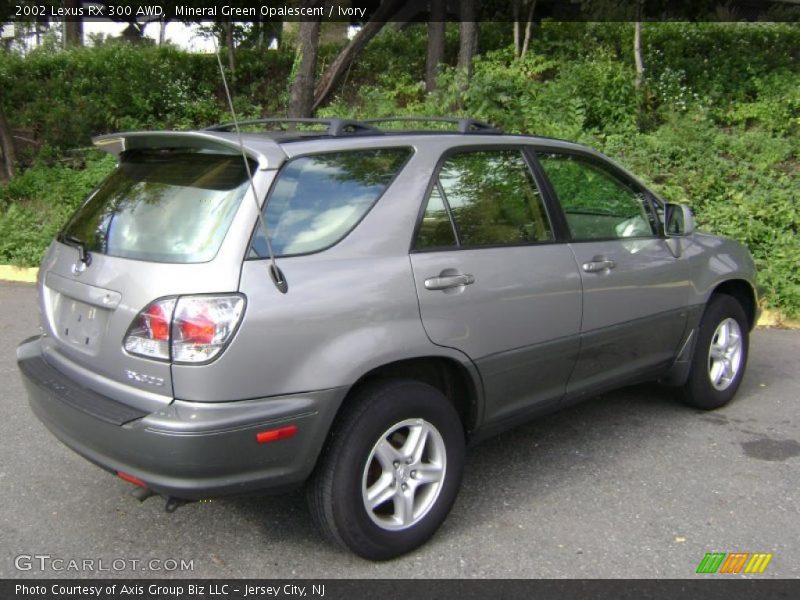Mineral Green Opalescent / Ivory 2002 Lexus RX 300 AWD