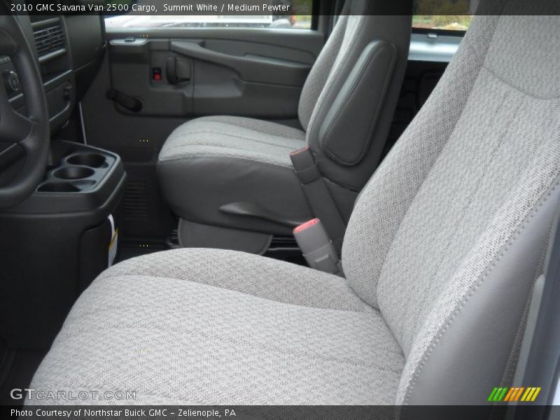 Summit White / Medium Pewter 2010 GMC Savana Van 2500 Cargo