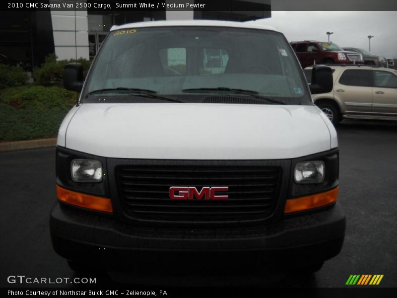Summit White / Medium Pewter 2010 GMC Savana Van 2500 Cargo