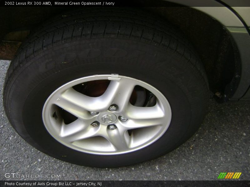 Mineral Green Opalescent / Ivory 2002 Lexus RX 300 AWD