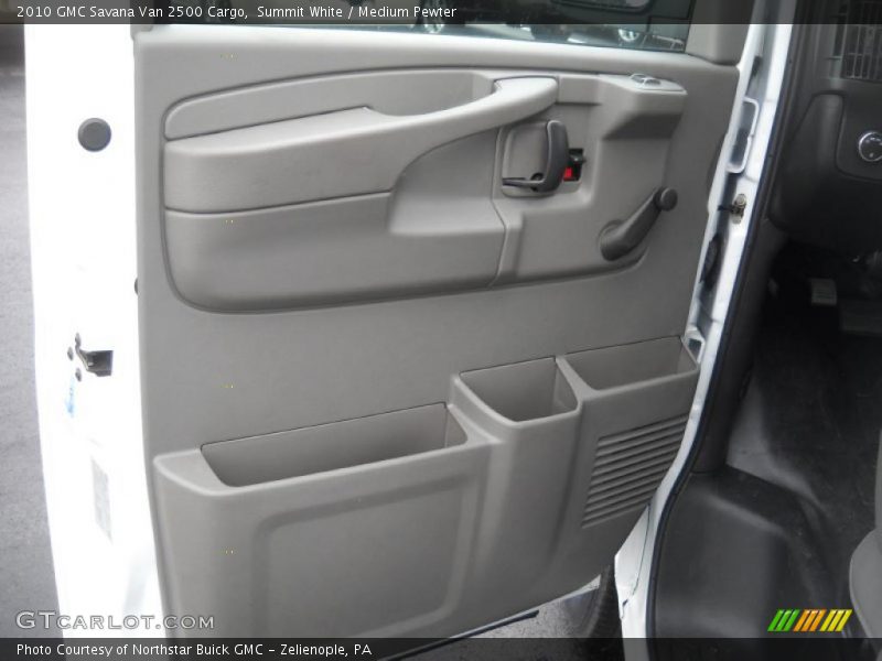 Summit White / Medium Pewter 2010 GMC Savana Van 2500 Cargo