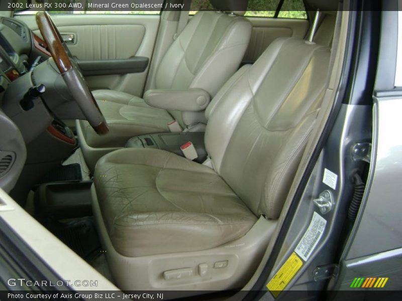 Mineral Green Opalescent / Ivory 2002 Lexus RX 300 AWD