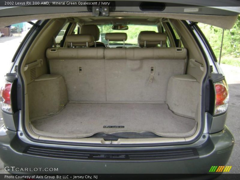 Mineral Green Opalescent / Ivory 2002 Lexus RX 300 AWD
