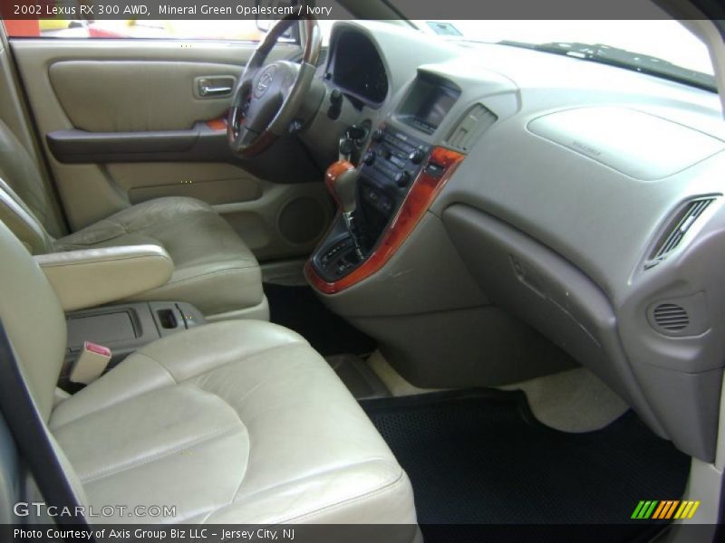 Mineral Green Opalescent / Ivory 2002 Lexus RX 300 AWD