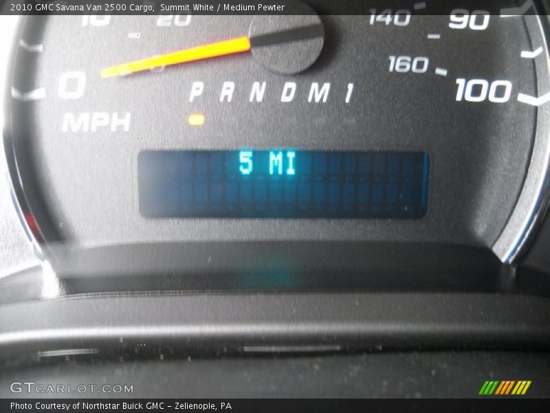 Summit White / Medium Pewter 2010 GMC Savana Van 2500 Cargo