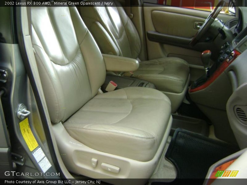 Mineral Green Opalescent / Ivory 2002 Lexus RX 300 AWD