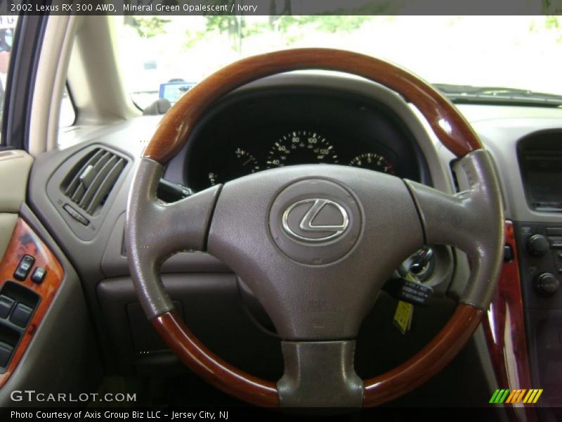 Mineral Green Opalescent / Ivory 2002 Lexus RX 300 AWD