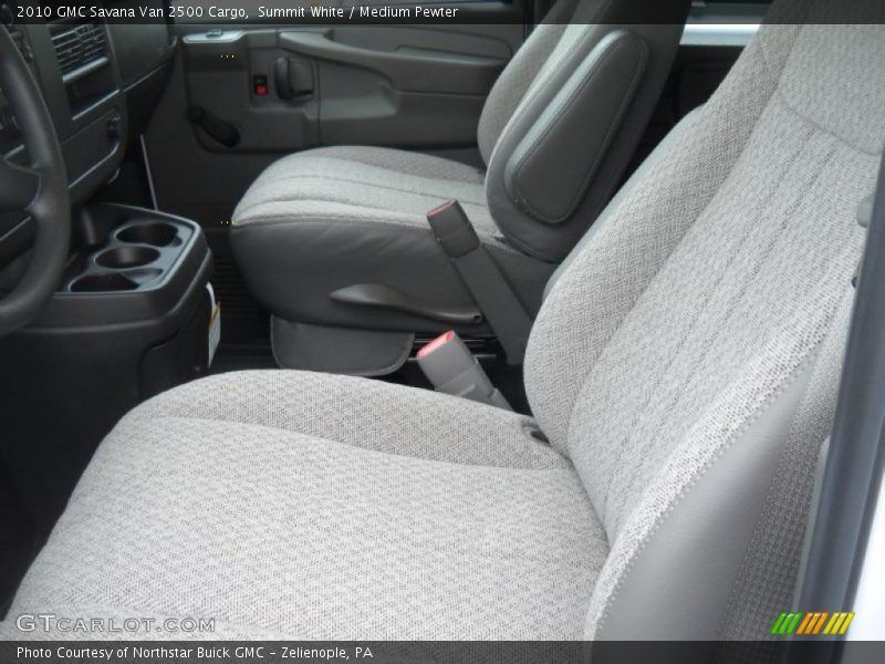 Summit White / Medium Pewter 2010 GMC Savana Van 2500 Cargo