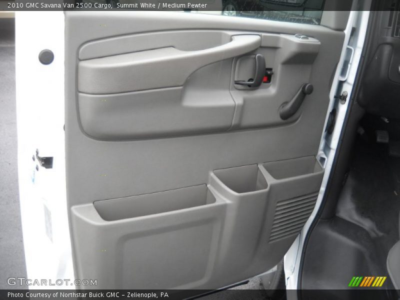Summit White / Medium Pewter 2010 GMC Savana Van 2500 Cargo