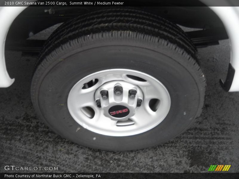 Summit White / Medium Pewter 2010 GMC Savana Van 2500 Cargo