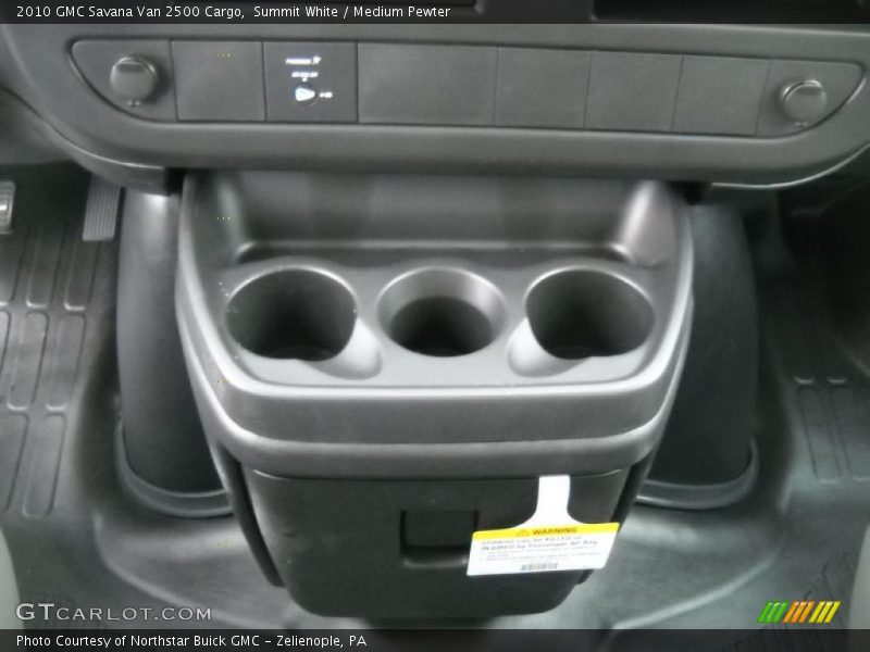 Summit White / Medium Pewter 2010 GMC Savana Van 2500 Cargo