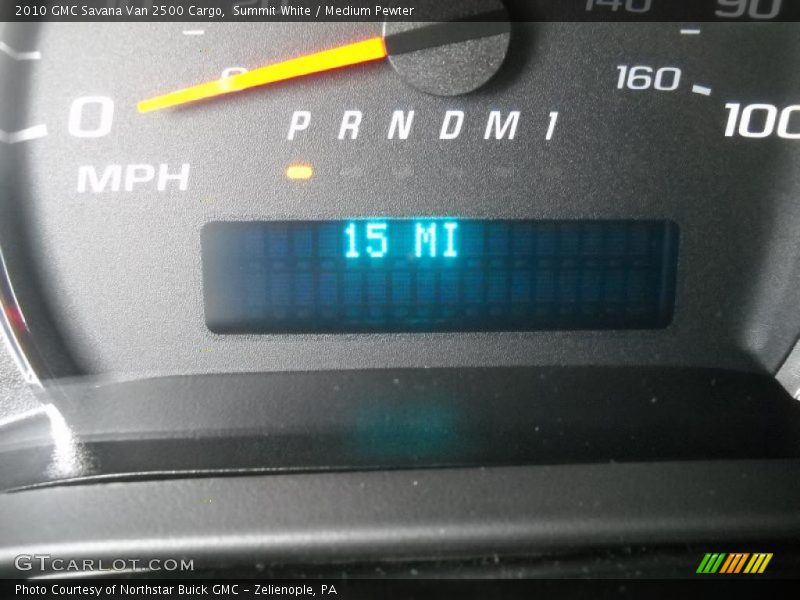 Summit White / Medium Pewter 2010 GMC Savana Van 2500 Cargo