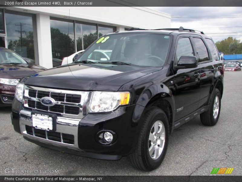 Black / Charcoal 2008 Ford Escape Limited 4WD