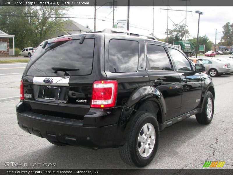 Black / Charcoal 2008 Ford Escape Limited 4WD