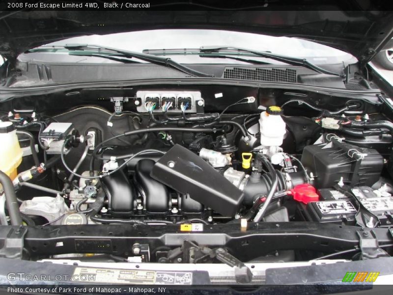 Black / Charcoal 2008 Ford Escape Limited 4WD