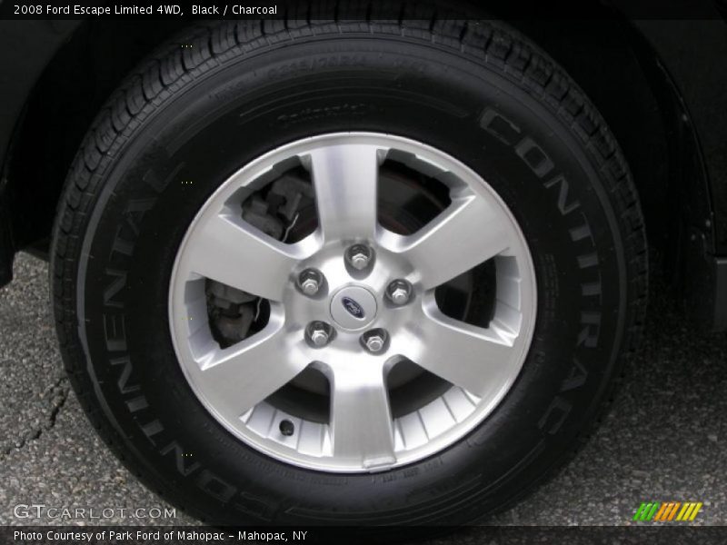 Black / Charcoal 2008 Ford Escape Limited 4WD
