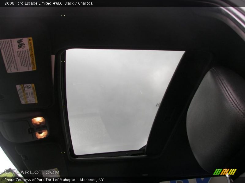 Black / Charcoal 2008 Ford Escape Limited 4WD