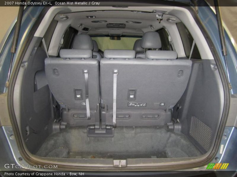 Ocean Mist Metallic / Gray 2007 Honda Odyssey EX-L